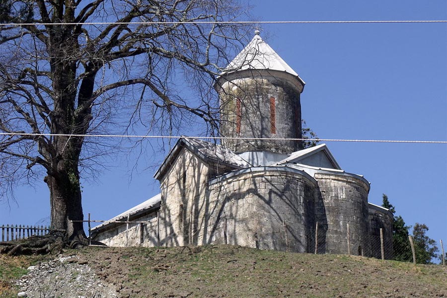 Allerheiligenkirche Kortskhel კორცხელის ყოვლადწმინდა ღმრთლისმშობლის სახელობის ეკლესია