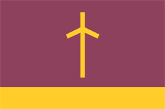 Flagge von Ninotsminda