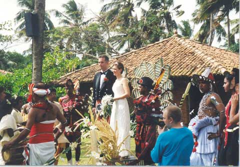 Hochzeit Schottisches Paar in Sri Lanka