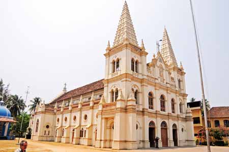 Indien Kochi Santa Cruz Basilika