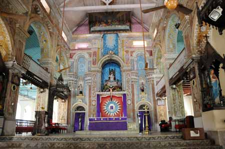 Indien Kochi Santa Cruz Basilika