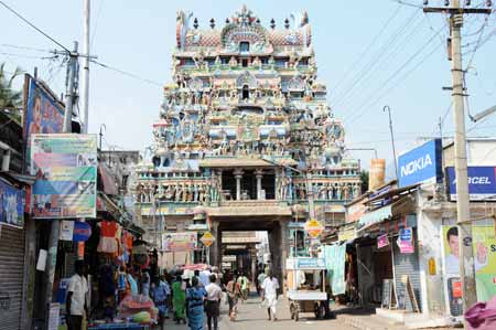 Indien Tiruchirappalli - Tempelstadt Srirangam