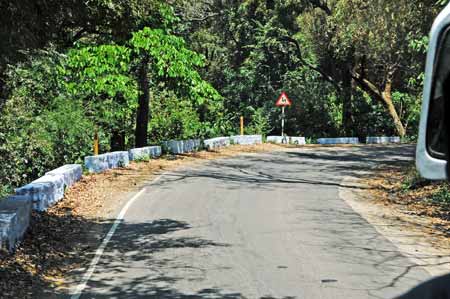 Indien - Bundeslandgrenze zu Kerala in den Cardamom Hills