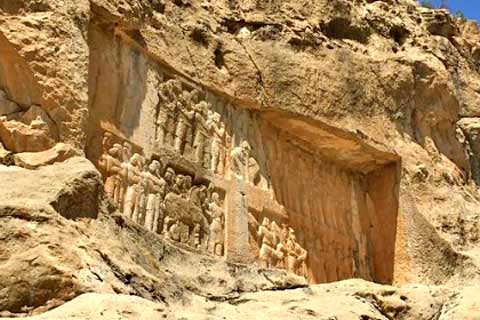 Bishapur - Relief 6 Victory Shapur II