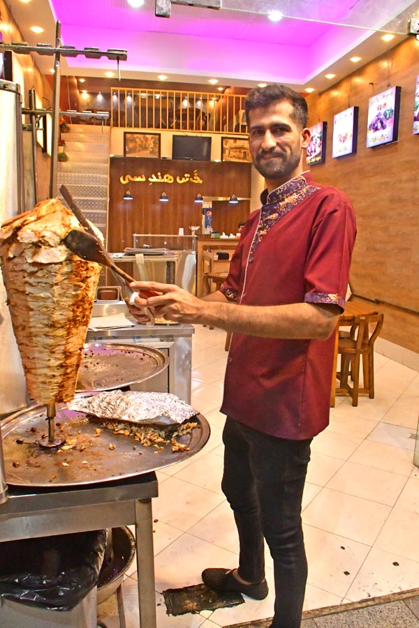 Shawarma / Türkisch Kebab, Shiraz