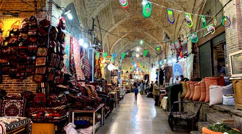 Altstadtbasar Vakil Bazaar بازار وکیل, Shiraz