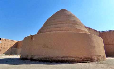 historische Eishalle von Zarrisf, Kerman