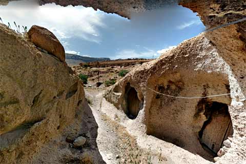 Kulturlandschaft von Meymand Rocky Village