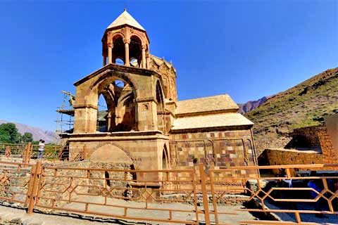 Kloster Sankt Stephanos Armenian Monastery / Maghardavank کلیسای سنت استپانوس, Jolfa
