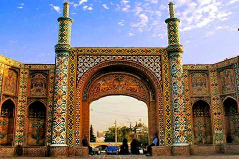 Darb-e Koushk Gate دروازه درب کوشک, Qazvin
