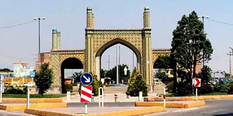 Tehran Ghadim Gate / The old gate of Tehran دروازه تهران قدیم, Qazvin