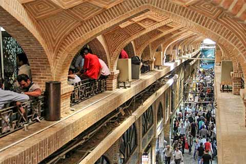 Große Bazar von Teheran بازار بزرگ تهران 