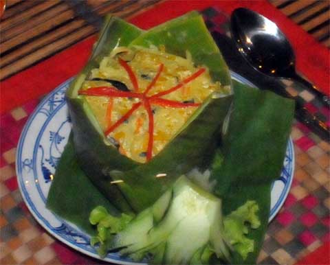 Khmeer Food im kitchen angkor chey