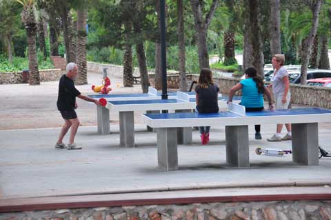 Vilanova Park in Vilanova i la Geltrú - im Mobile Home