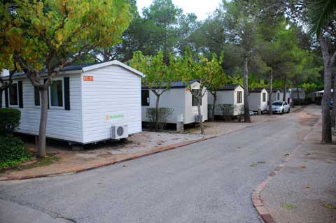 Vilanova Park in Vilanova i la Geltrú - im Mobile Home