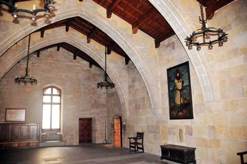 Monasterio de Santa María de Poblet - Kammer der Äbte
