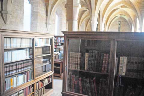 Monasterio de Santa María de Poblet Bibliothek
