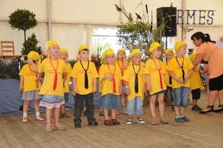 Kinder des Kindergartens Gänseblümchen - Gotha-Boilstädt 2011