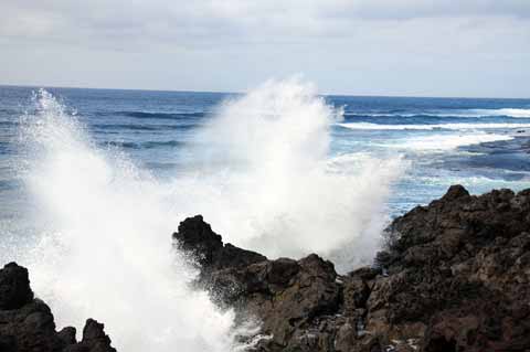 El Golfo Strand Wellen