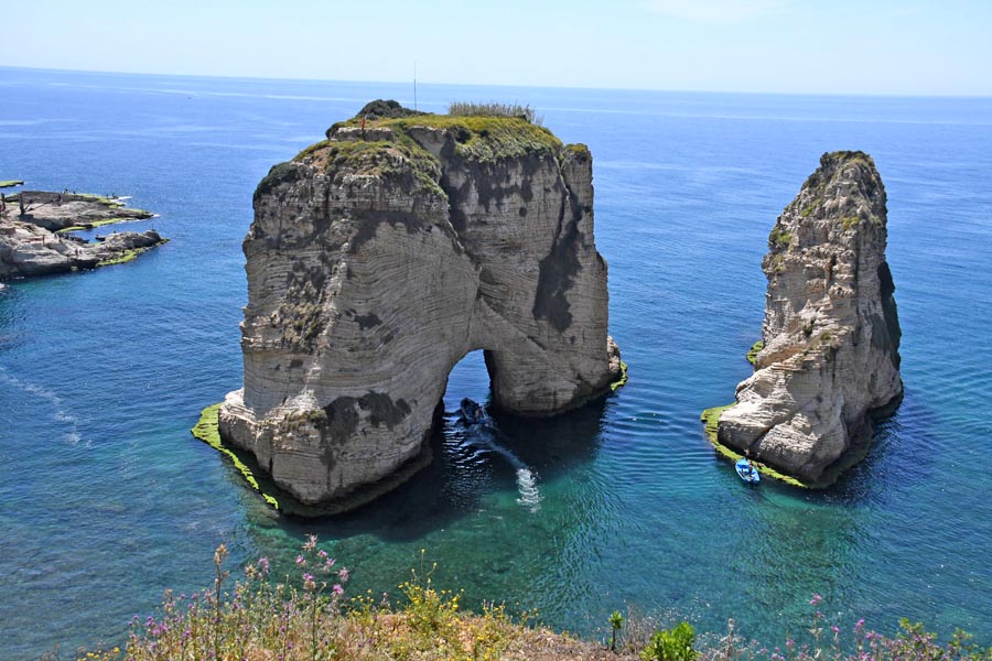 Pigeon Rocks / Rock of Raouché صخرة الروشة, Beirut