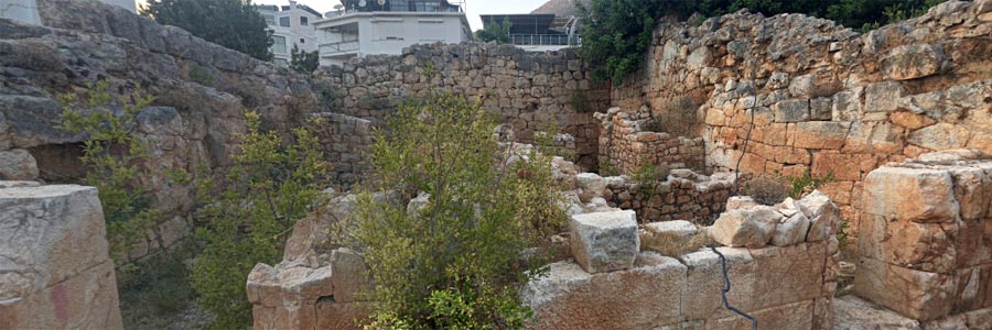 Heiligtum Helenistik Mabed - Hellenistischer Schrein, Antiphellos / Kaş