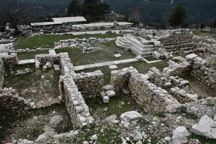 Podyumlu Tapınak und Bazilika / byzantinische Basilika, Arycanda / Arykanda Podyumlu Tapınak und Bazilika / byzantinische Basilika, Arycanda / Arykanda