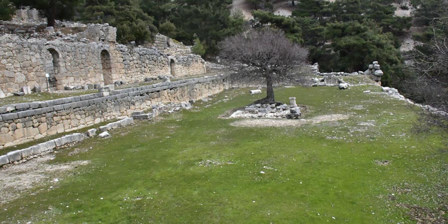 Devlet Agorasi, Arycanda / Arykanda Ancient City Devlet Agorasi, Arycanda / Arykanda Ancient City