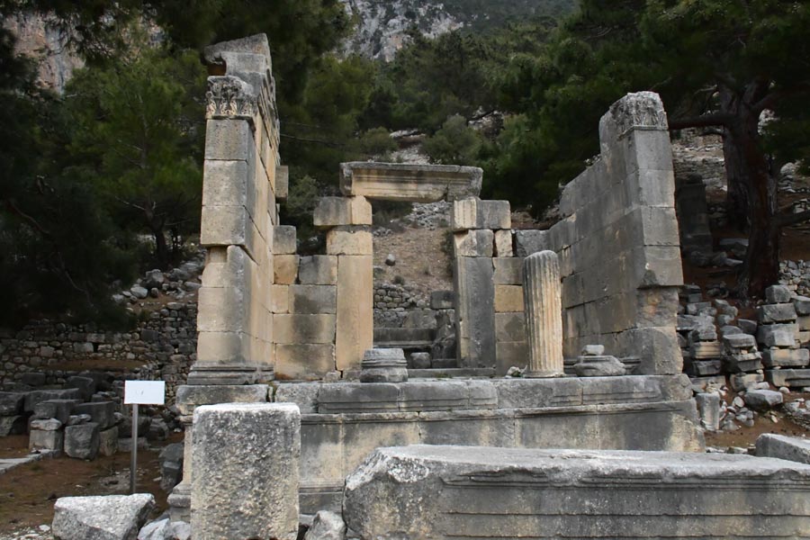 Mezar odası / Grabkammer - Doğu Nekropolü, Arycanda / Arykanda Mezar odası / Grabkammer - Doğu Nekropolü, Arycanda / Arykanda