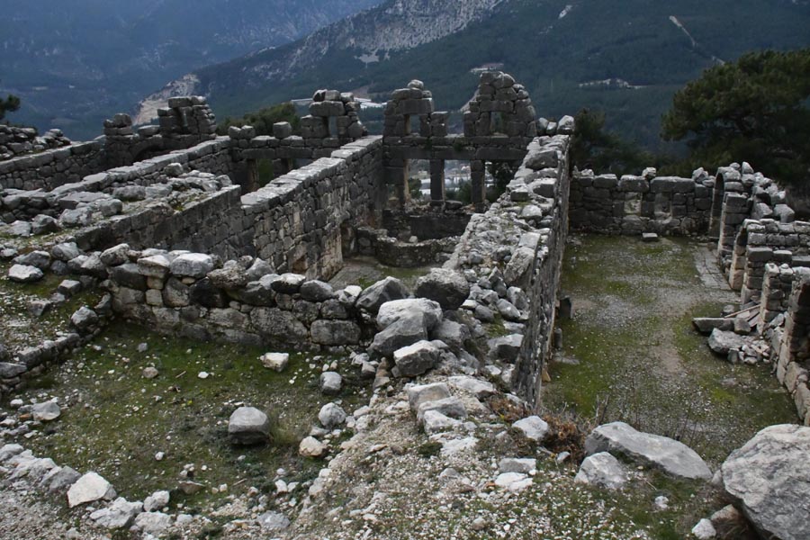 Frigidarium - Magna Thermae / Büyük Hamam, Arycanda / Arykanda Frigidarium - Magna Thermae / Büyük Hamam, Arycanda / Arykanda