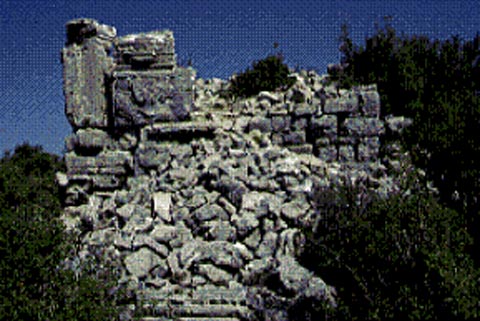 Festung / Kastell Tüse in Lycia, Ahatlı