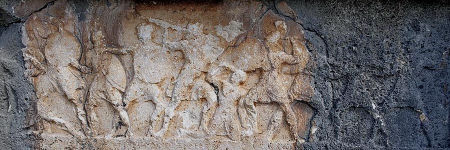 Limyra Antik Kenti, Nekropole II, Tebursseli-Tomb, Relief