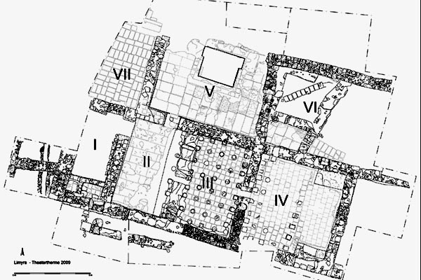 Limyra Antik Kenti, Tiyatro Thermae / Theatre Thermae Limyra Antik Kenti, Tiyatro Thermae / Theatre Thermae