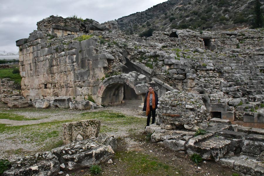 Tiyatro / Theatre, Limyra / Zemuri Tiyatro / Theatre, Limyra / Zemuri