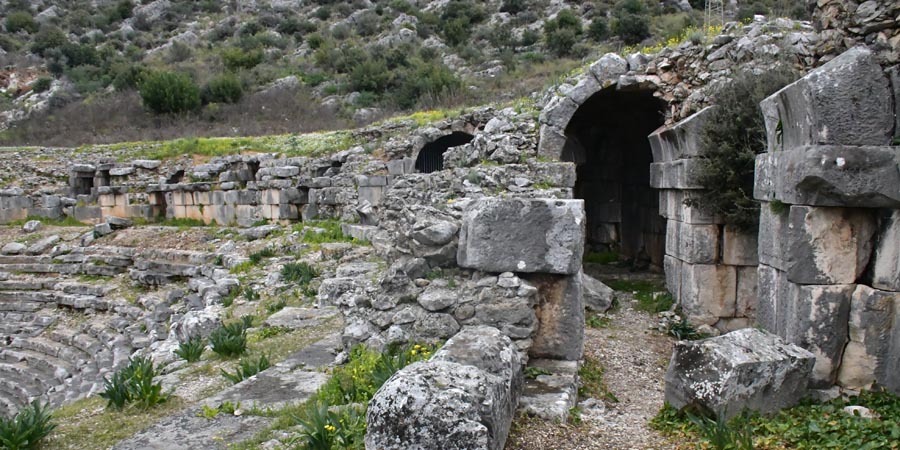 Limyra Antik Kenti, Tiyatro / Theatre Limyra Antik Kenti, Tiyatro / Theatre
