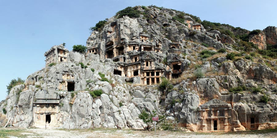 Myra, Lycian tomb Myra, Lycian tomba