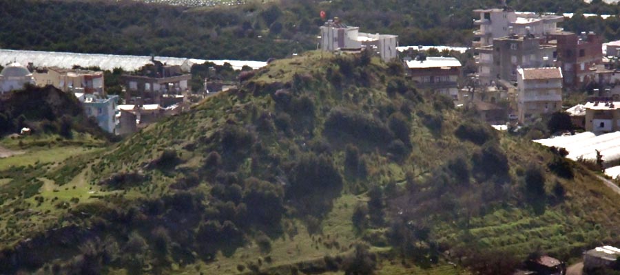 Corydalla / Korydalla Antik Kenti, Blick von Rhodiapolis