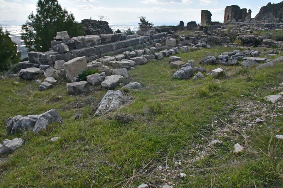Rhodiapolis Antik Kenti,Exedra