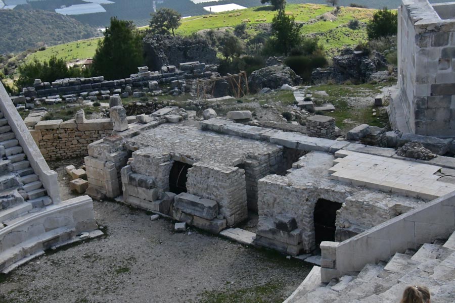 Rhodiapolis Antik Kenti, Tiyatro / Theatre-Orchester