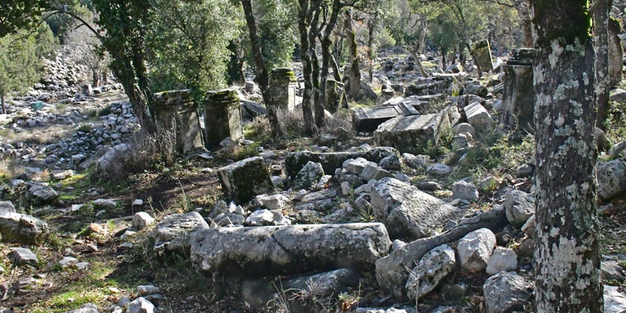 Batı Nekropolü, Termessos Antik Kenti, Döşemealtı Batı Nekropolü, Termessos Antik Kenti, Döşemealtı