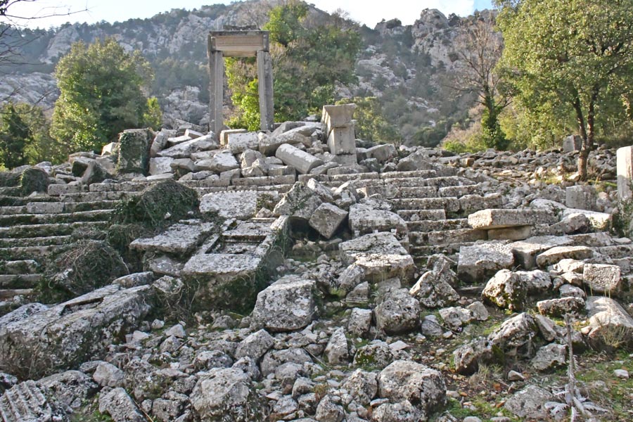 Hadrian Anıtsal Geçidi, Termessos Antik Kenti, Döşemealtı Hadrian Anıtsal Geçidi, Termessos Antik Kenti, Döşemealtı