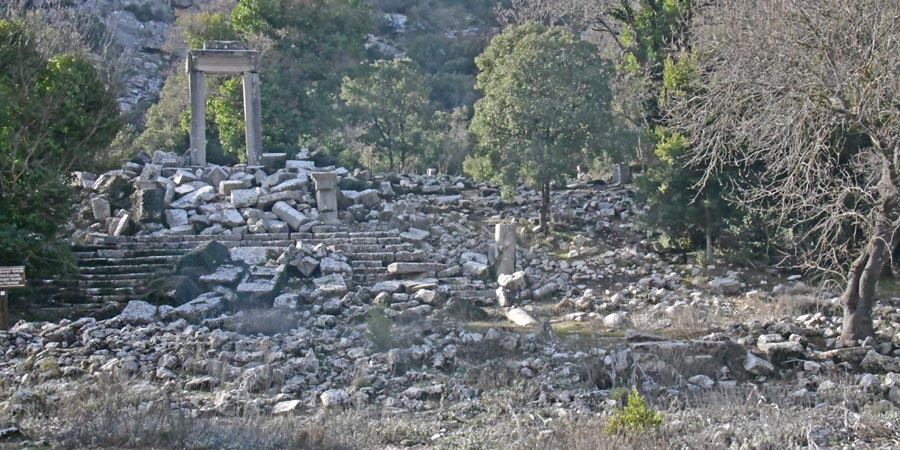 Hadrian Anıtsal Geçidi, Termessos Antik Kenti, Döşemealtı Hadrian Anıtsal Geçidi, Termessos Antik Kenti, Döşemealtı