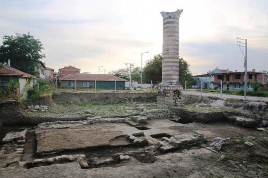 Tarihi Harap Minare, Zincirlikuyu Camii / Sivrihisari Mesci, Edirne