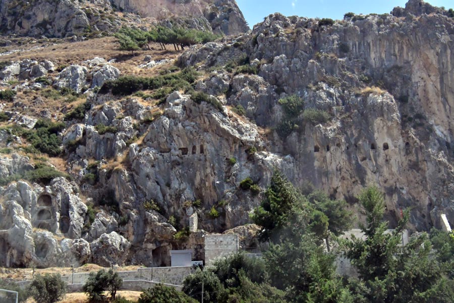 Kaya mezarları / Felsengräber, Antakya