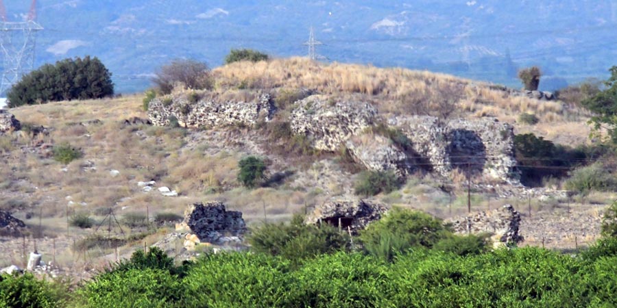 Hamamı, Epiphaneia antik kenti / Oiniandos, Erzin-Yesiltepe (Kilikien)