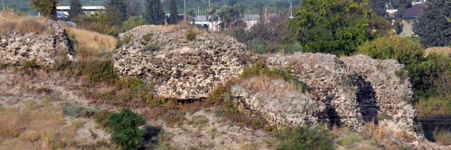 Hügel Helenistik Höyük / yerleşim, Epiphaneia antik kenti / Oiniandos, Erzin-Yesiltepe (Kilikien)