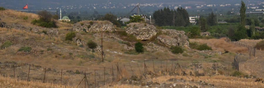 Hügel Helenistik Höyük / yerleşim, Epiphaneia antik kenti / Oiniandos, Erzin-Yesiltepe (Kilikien)