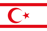 Flagge Türkische Republik Nordzypern