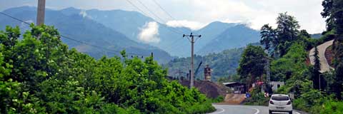 Umfahrung des Borçka-Tunnel auf der D010/D950 Borçka Hopa