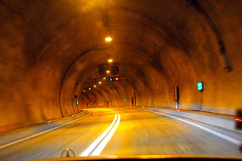 Tunnel der D010/D950 Artvin Borçka