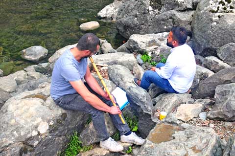 Wasserfall Mençuna Şelalesi